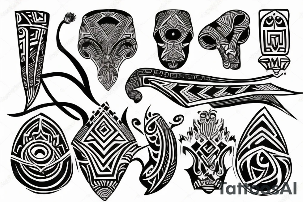 tribal tattoo idea