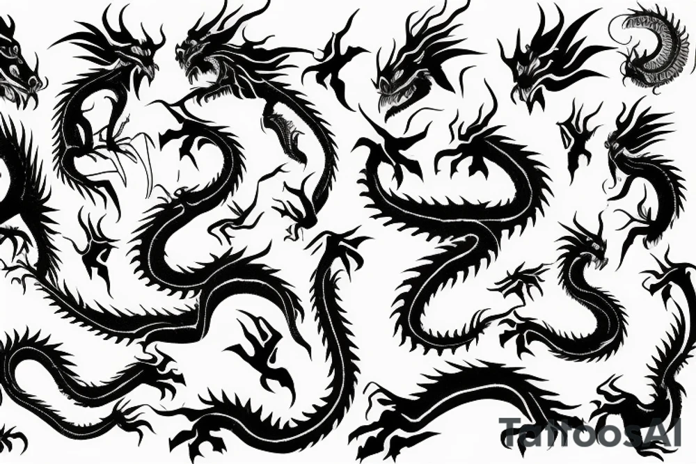 the Dragon tattoo idea