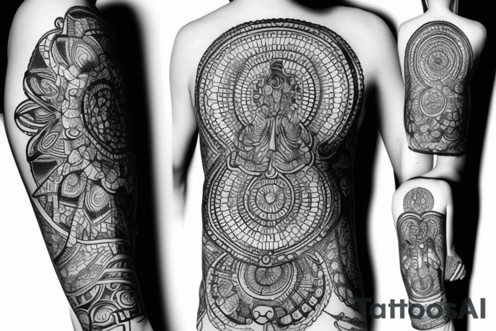 Абстракция tattoo idea