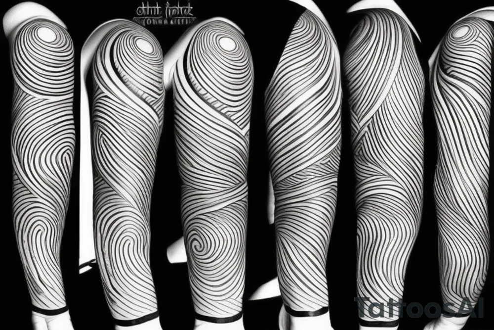 lines tattoo idea