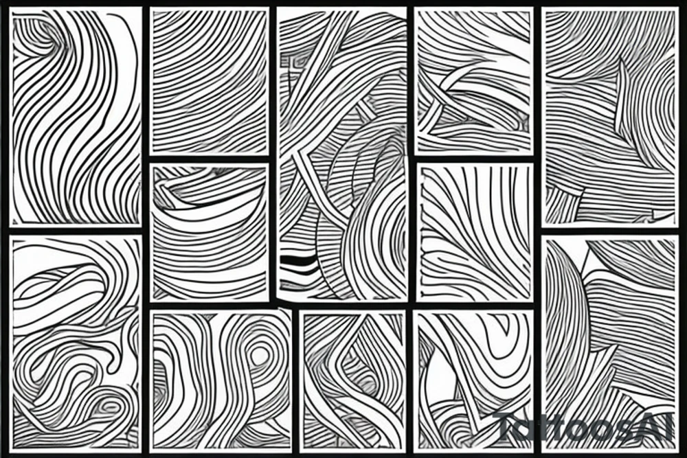 lines tattoo idea