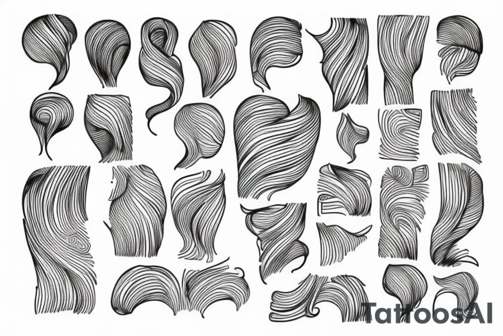 lines on hand tattoo idea