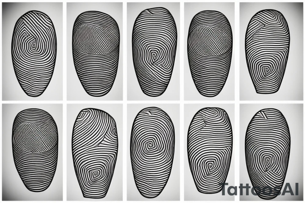 lines on hand tattoo idea