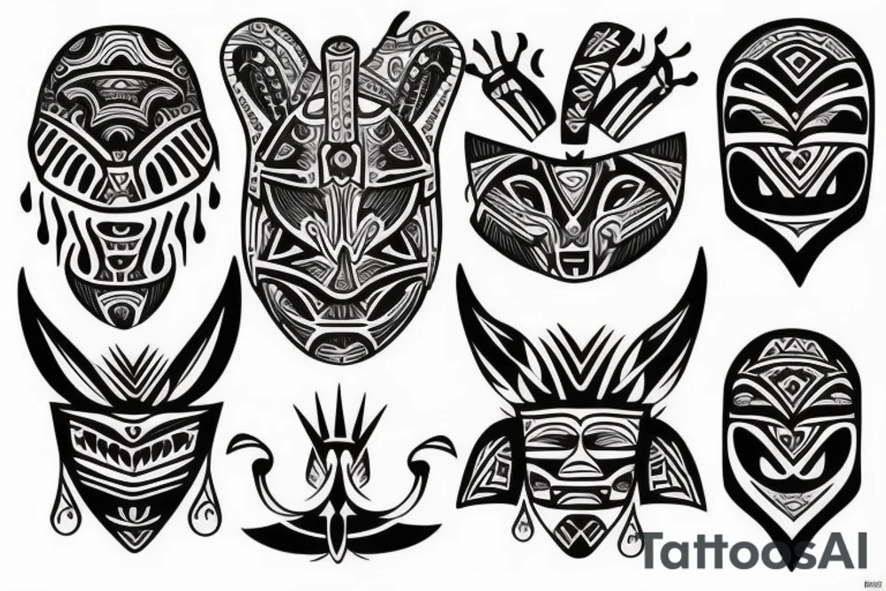 neotribal tattoo idea