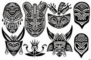 neotribal tattoo idea