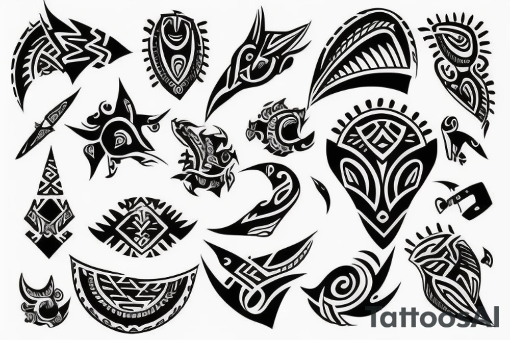 neotribal tattoo idea