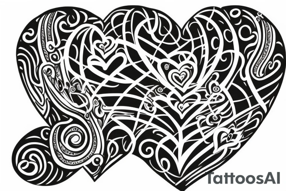 heart tattoo idea