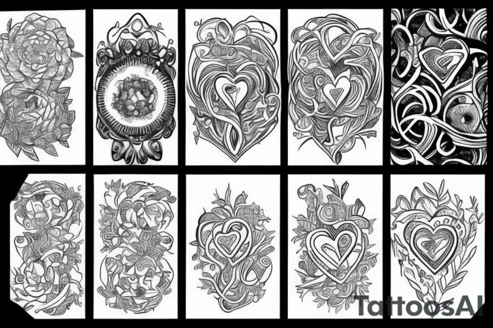 heart tattoo idea