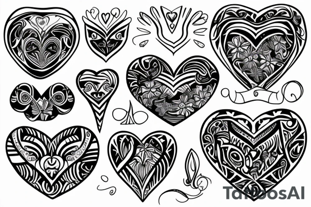 heart tattoo idea