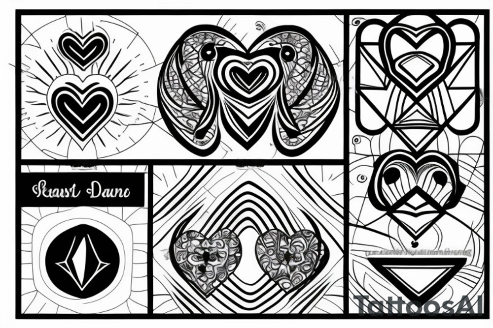 heart tattoo idea