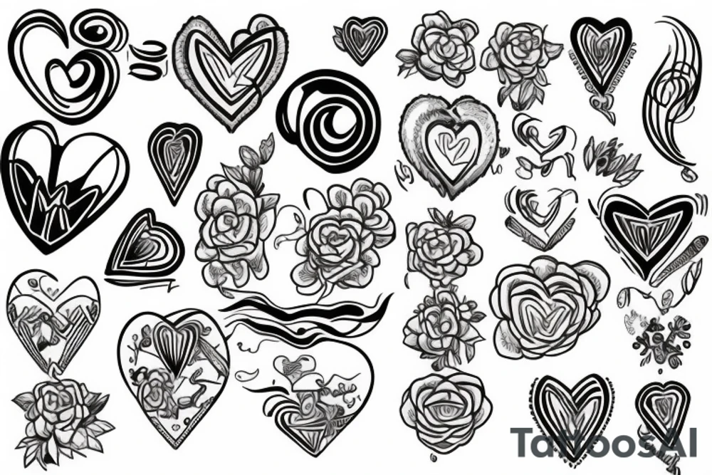 heart tattoo idea