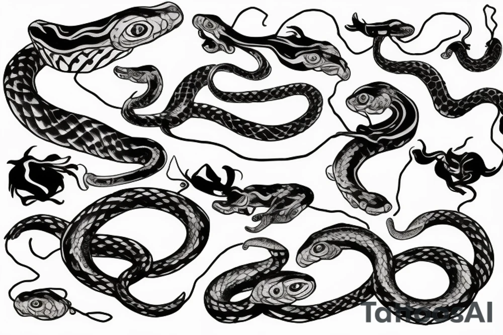 snake tattoo idea