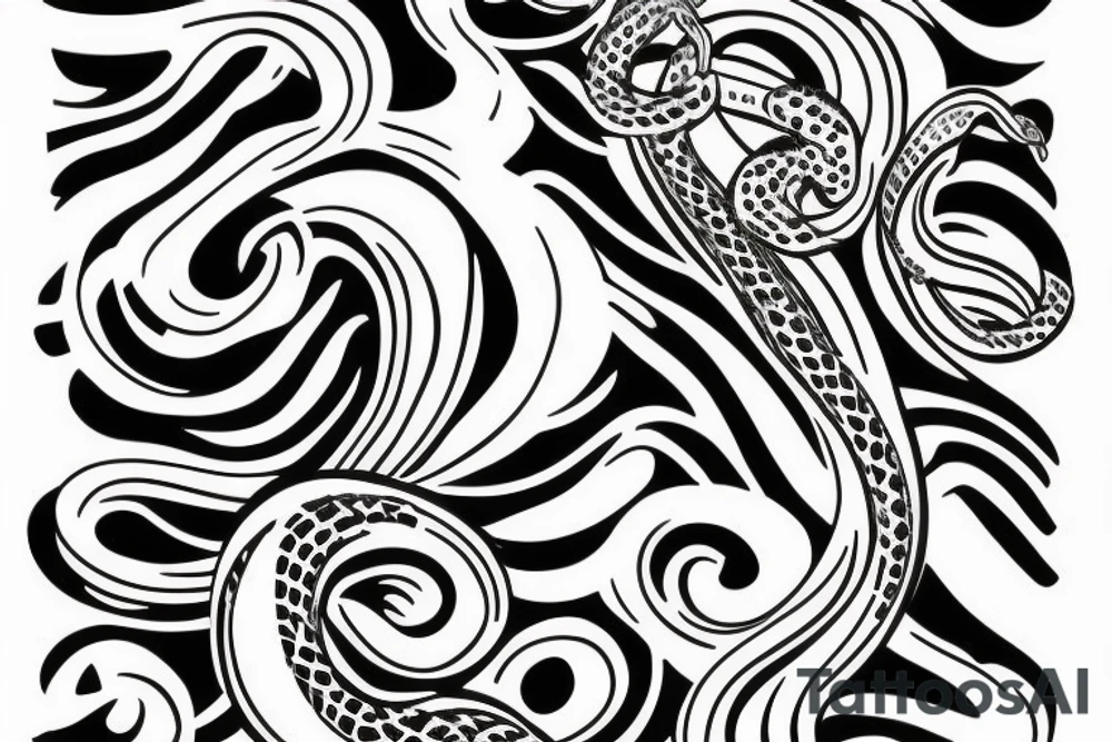 snake tattoo idea