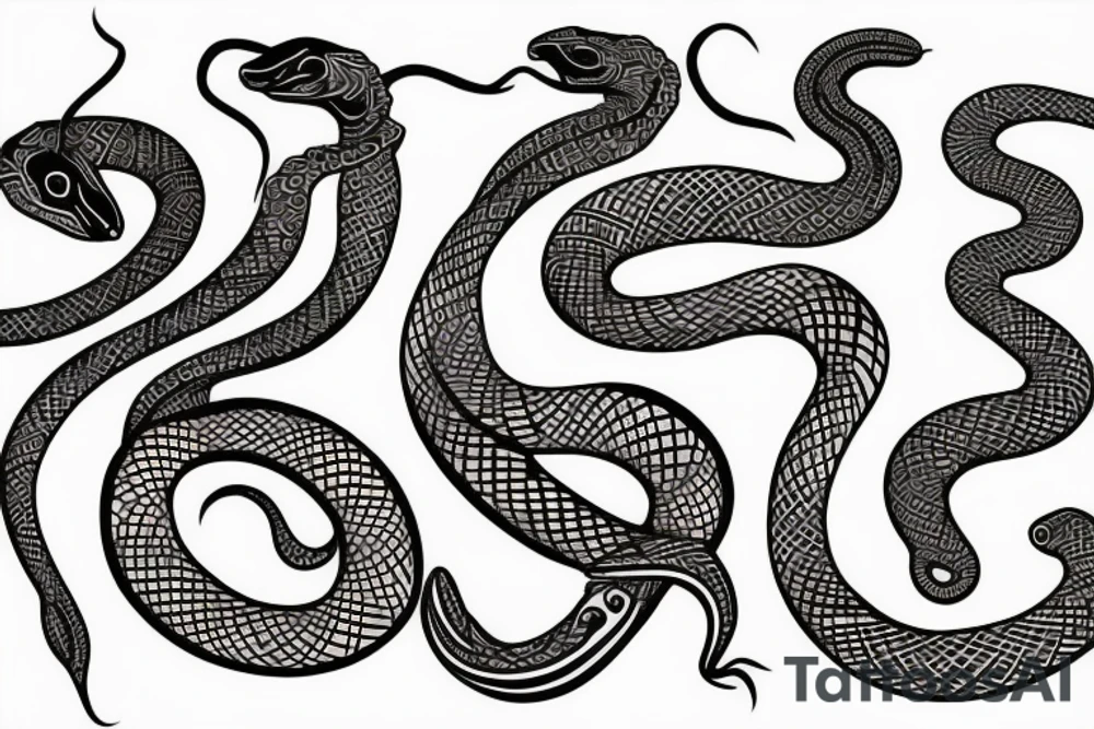 snake tattoo idea