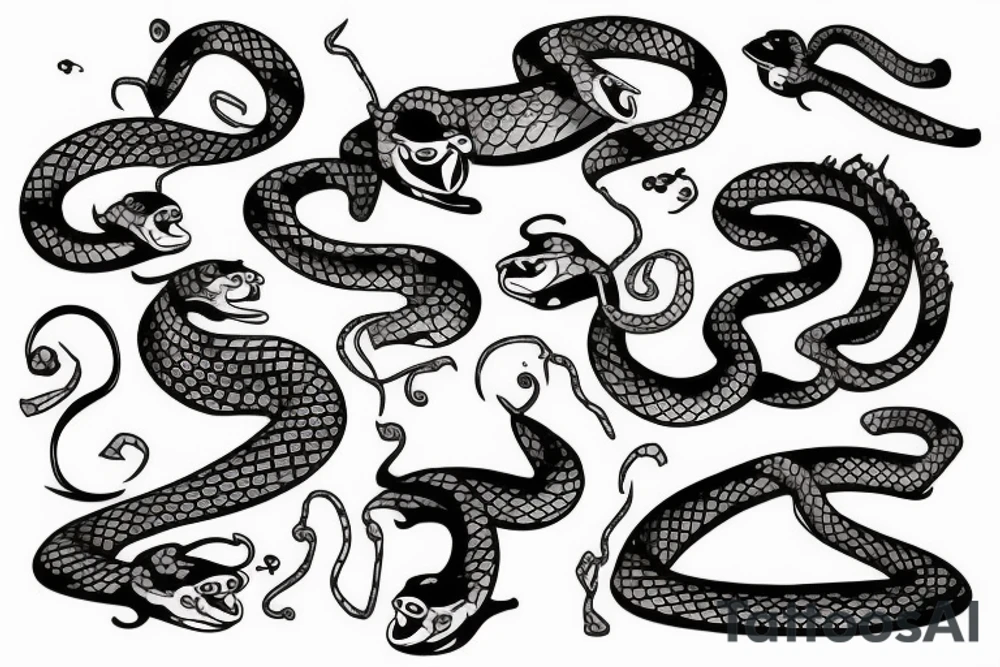 snake tattoo idea