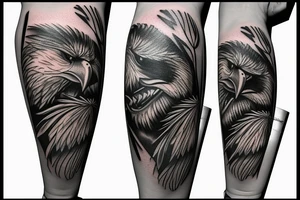 Eagle claw tattoo idea