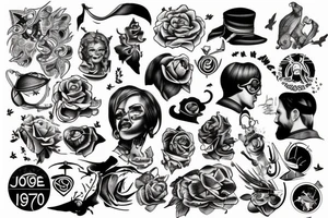1973 1970 tattoo idea