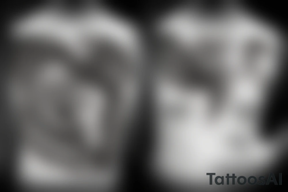 Women eye eagle dragon tattoo idea