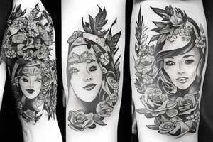 Money tattoo idea