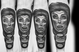 Money bags tattoo idea