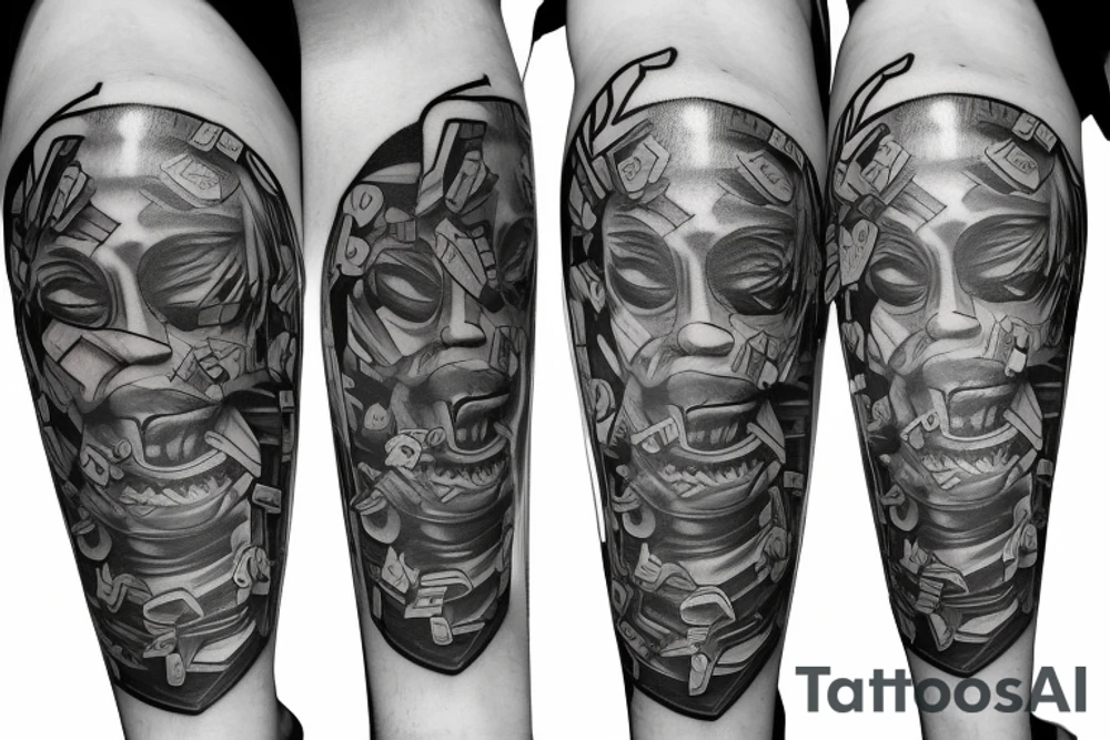 Money bags tattoo idea