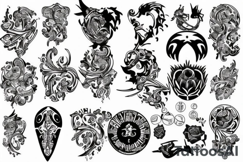 Money tattoo idea