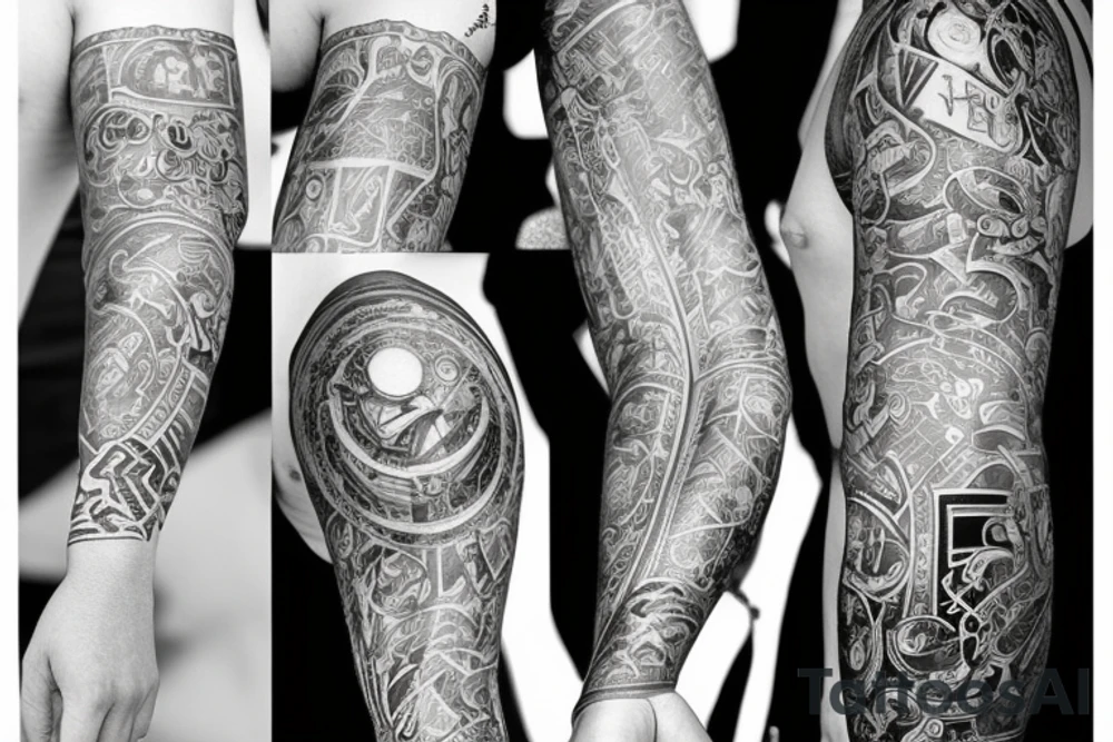 Money tattoo idea