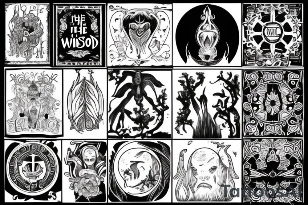 Wisdom begins with the fear of the Lord tattoo idea
