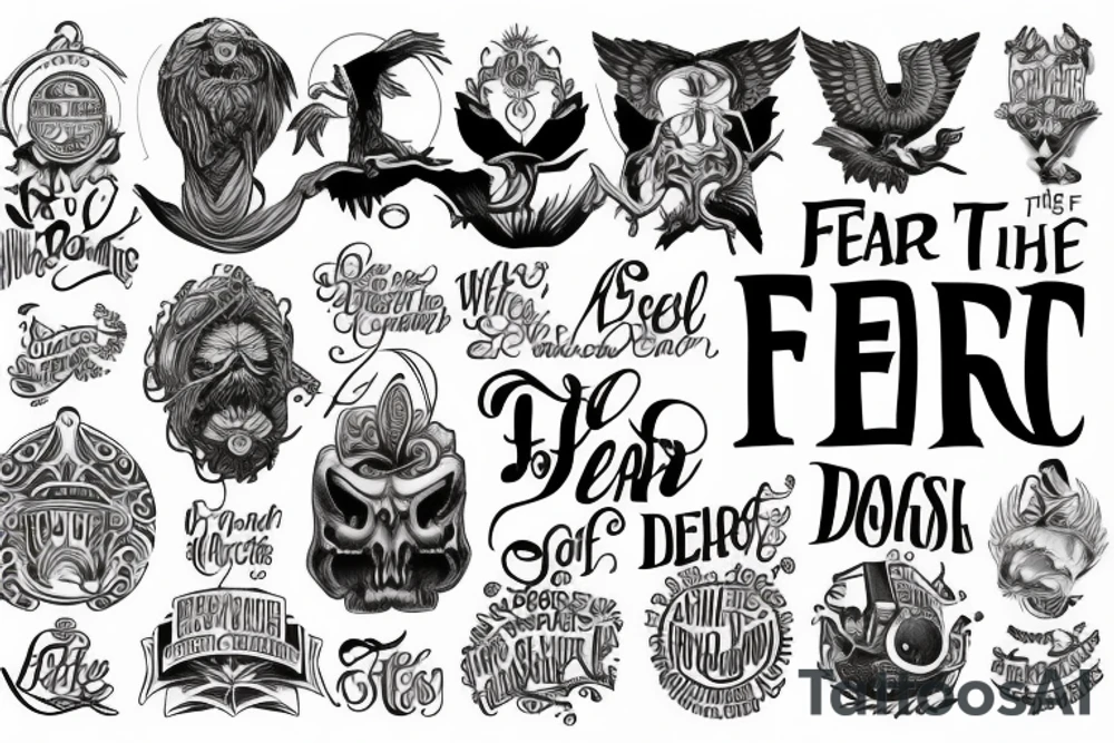 Wisdom begins with the fear of the Lord tattoo idea