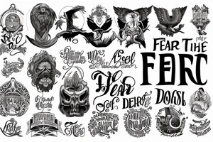 Wisdom begins with the fear of the Lord tattoo idea