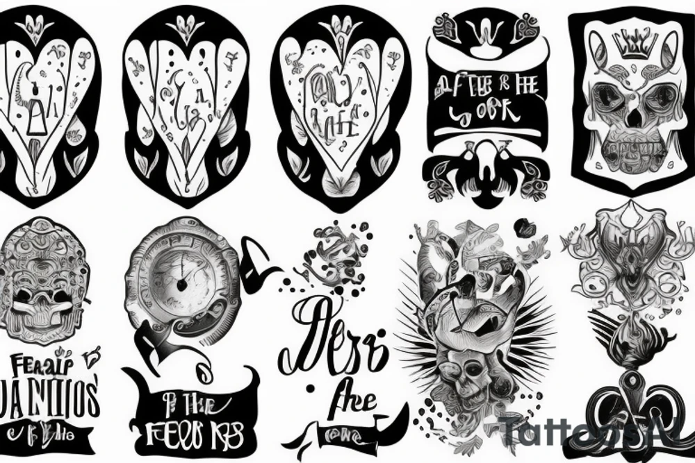 Wisdom begins with the fear of the Lord tattoo idea