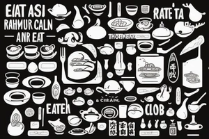 asian resturant. to represent the job as the food runner and has to include the quote: eat, sleep, chi, repeat. tattoo idea