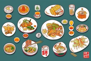 asian street food resturant called chi. food runner. eat, sleep, chi, repeat. tattoo idea