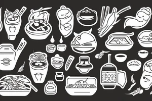 asian street food resturant called chi. food runner. eat, sleep, chi, repeat. tattoo idea