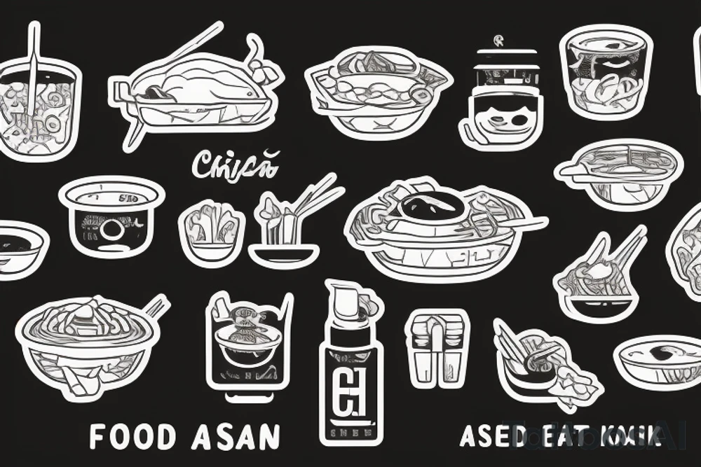 asian street food resturant called chi. food runner. eat, sleep, chi, repeat. tattoo idea