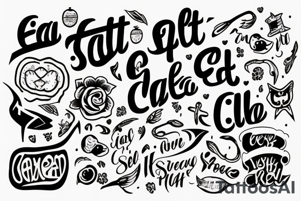 eat, sleep, chi, repeat. tattoo idea