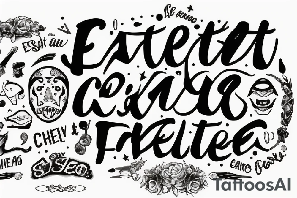 eat, sleep, chi, repeat. tattoo idea