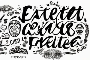 eat, sleep, chi, repeat. tattoo idea