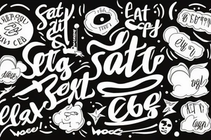 eat, sleep, chi, repeat. tattoo idea