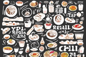 eat, sleep, chi, repeat. asian tappas a la carte resturant called chi resturant. food runner. tattoo idea