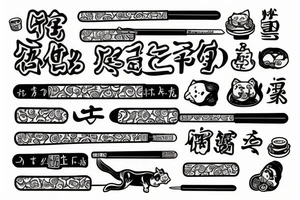 eat, sleep, chi, repeat. on chopsticks tattoo idea