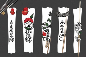 eat, sleep, chi, repeat. on chopsticks tattoo idea