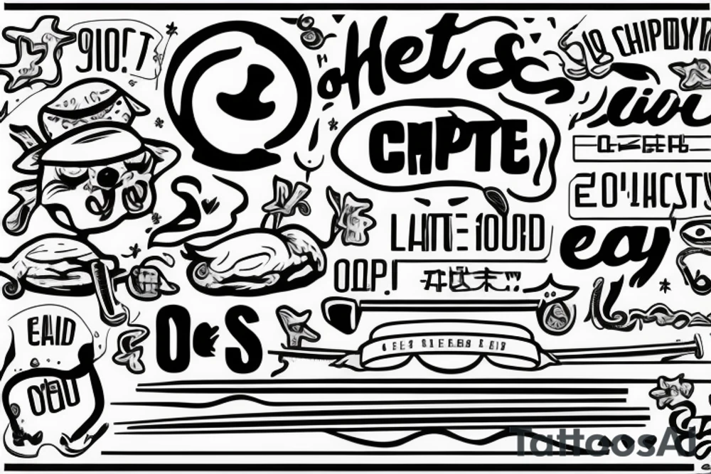eat, sleep, chi, repeat. on chopsticks tattoo idea