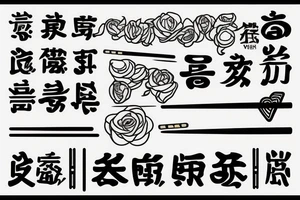 quote "eat, sleep, chi, repeat". on chopsticks tattoo idea