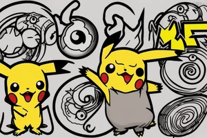 Pikachu tattoo idea