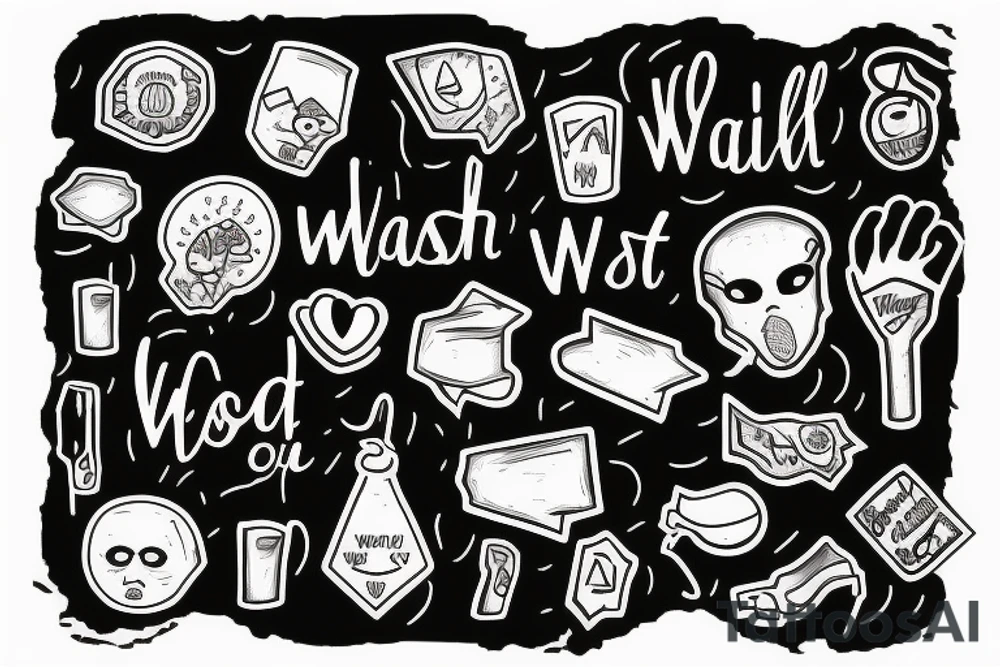 I wish you were here tattoo idea