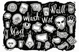I wish you were here tattoo idea