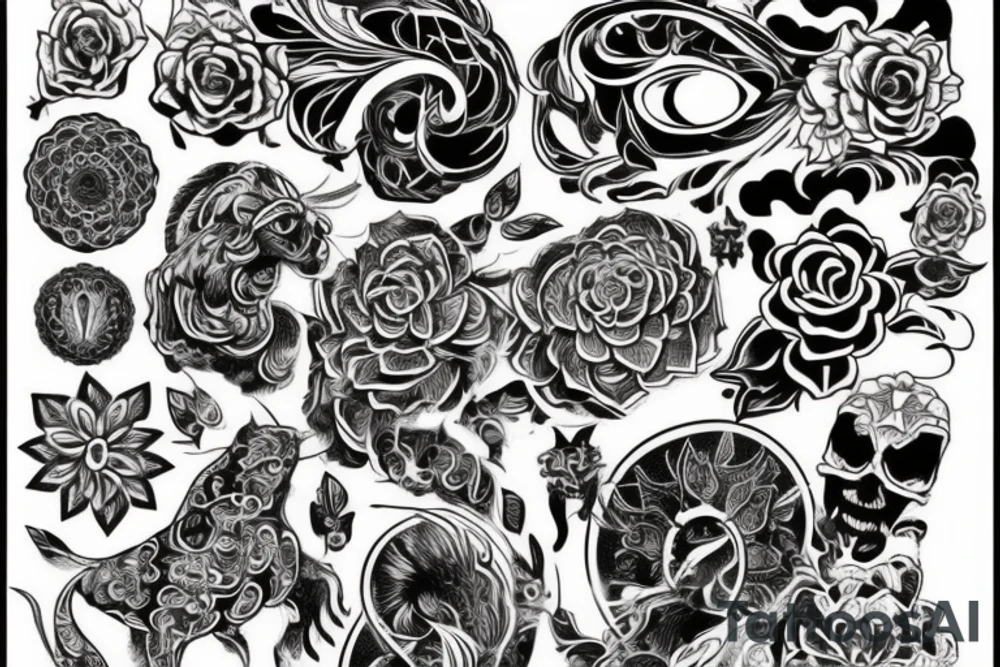 Птица прыгает по скалам на велосипеде tattoo idea