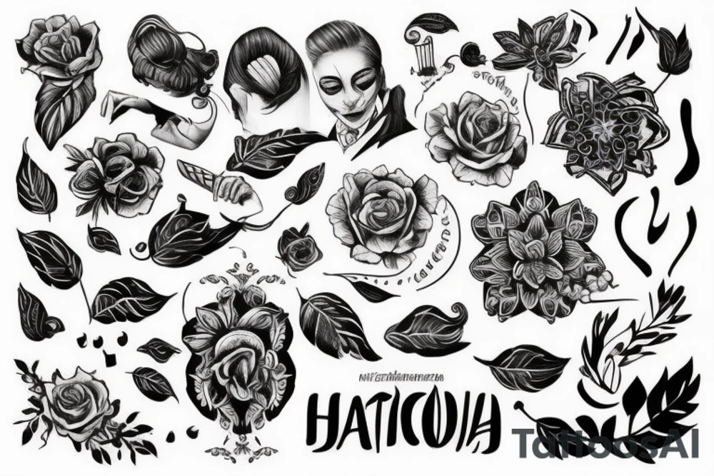 Птица прыгает по скалам на велосипеде tattoo idea