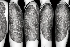 Yin and yang - 24 - mythical - small to medium tattoo idea